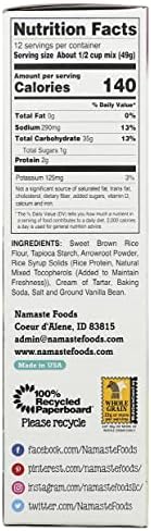 Namaste Foods Waffle & Pancake Wheat Free Gluten Free Dairy Free Mix, 21 oz