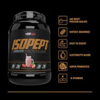 IsoPept Hydrolyzed Whey Protein Powder by EHPlabs - 100% Whey Protein Isolate & Hydrolysate, 27g of Protein, Non-GMO, Gluten Free, Fast Absorbing, Easy Digesting, 27 Serves (Strawberry Milkshake)
