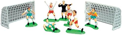 A1BakerySupplies® Cake Decorating Kit CupCake Decorating Kit (Soccer Team(7 Players 2 Goals))