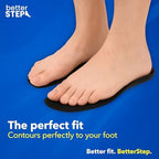 Gel Insoles, Trim-to-Fit, Shock-Absorbing Gel Pad for All-Day Comfort & Pain Relief (Mens 8-14)