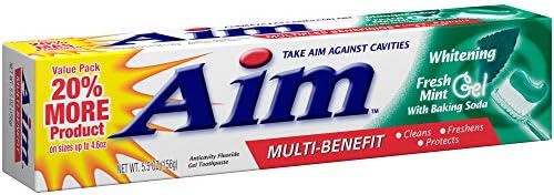 Aim Whitening Toothpaste with Baking Soda 5.5oz