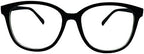 Mens Womens Reading Glasses Bifocal Readers Oversize Eyewear Black Purple Tortoise