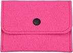 2 Pack Birth Control Pill Packet with 4" x 3" for Women Privacy Protection Contraceptive Medicine Holder Pink Sleeve Pouch Wallet