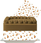 Fall Leaves Edible Cake Decoration Border Topper Autumn Leaf Icing Sheet Seasonal Cake Decor