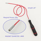 GUTIMORE Flexible Magnetic Pickup Tool set, 50g(4mm)&500g(6.5mm), 28" Flexible Magnet Grabber for Hard to Reach Keys,Bolts,Nuts and Screws