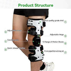 Orthomen OA Unloader Knee Brace, Support for Arthritis Pain, Osteoarthritis, Cartilage Defect Repair, Avascular Necrosis, Bone on Bone Knee Joint Pain and Degeneration Medial Inside Right