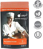 Pure Soy Lecithin Powder Vegan OU Kosher Certified - 400g/14oz