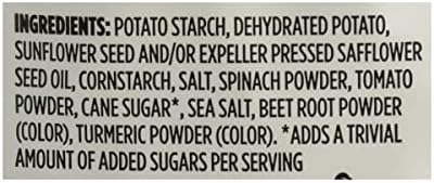 365 by Whole Foods Market,Veggie Straws,Made with Tomato and Spinach,Vegan,Gluten-Free,6 Ounce,(Pack of 2)