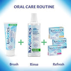 Luv Biotics Flouride Free Toothpaste with Oral Probiotics, Xylitol & Aloe Vera for Fresh Breath, Cavity Protection, Microbiome Support - 75ml
