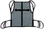 Patient Aid One Piece Patient Lift Sling with Positioning Strap, Comfy Polyester Mesh Fabric Full Body Sling with Lifting Straps, Mobility Aids Transfer Sling Size Medium, Weight Capacity 130-225 lbs