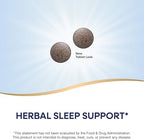 Nature's Way Valerian Nighttime Premium Blend, Herbal Sleep Support Supplements*, 320 mg of Valerian Extract per 2-Tablet Serving, Gluten-Free, 100 Tablets (Packaging May Vary)