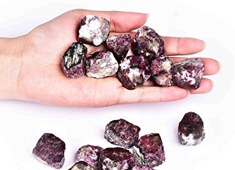 JIC Gem Irregular Shape Black Tourmaline Crystal Healing Stones Bulk Rose Quartz Crystals Rough Stones Labradorite Crystal and Healing stones Raw Crystal Gemstone Bulk