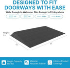 EZ-ACCESS Transitions Angled Entry Mat for Raised Thresholds