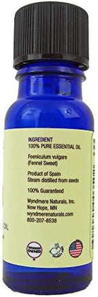 Fennel Sweet Essential Oil - 100% Pure Therapeutic Grade Quality for Aromatherapy - Made in USA - 10ml