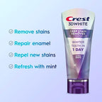 Crest 3DWhite Brilliance Deep Stain Remover Ultra White Toothpaste - 2.1oz