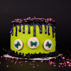 ConfectMidnight Purple Edible Cake Chocolate Drip | Halloween Cake Drip Icing for Cakes, Cupcakes, Donuts & Desserts | Ready-to-Use Purple Frosting Gel for Spooky Party Decorating - 3.71 Oz