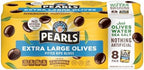 Pearls Extra-Large Ripe Pitted Olives, Pack of 8, 6 oz Cans