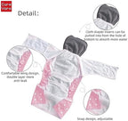 4 Pack Adult Cloth Diapers with Diaper Inserts Waterproof Adult Diapers Women Adjustable Reusable Diaper with Snaps Leak Proof Washable Incontinence Underwear for Men Incontinence Panties