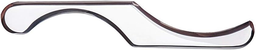 Stainless Steel Gua Sha Scraping Massage Tool - IASTM Tools Great Soft Tissue Mobilization Tool,Therapy Used for Back, Legs, Arms,Neck,Shoulder (S Shape)