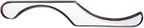 Stainless Steel Gua Sha Scraping Massage Tool - IASTM Tools Great Soft Tissue Mobilization Tool,Therapy Used for Back, Legs, Arms,Neck,Shoulder (S Shape)
