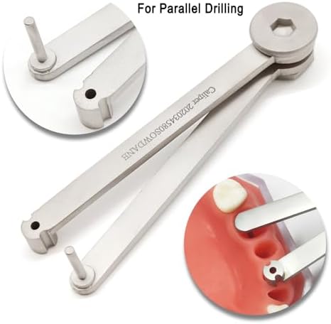 5pcs/Set Dental Power Implant Guide Kit Implant Surgical Locating Guide Positioning Locator Parallel Depth Extension KIT