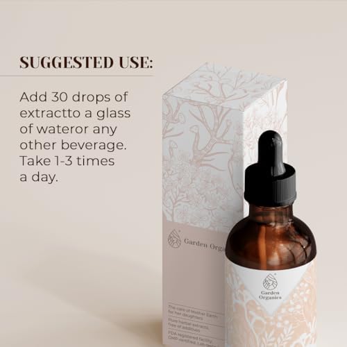 Feverfew USDA Organic Alcohol-Free Extract | Dietary Supplement, High-Potency Tincture | Natural Certified Organic Feverfew (Tanacetum parthenium) Dried Herb (2 oz)