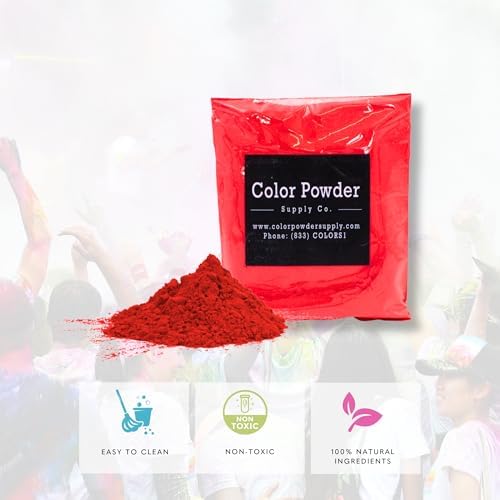 Color Powder Supply Co - Bulk Red Color Powder 1lb Bag