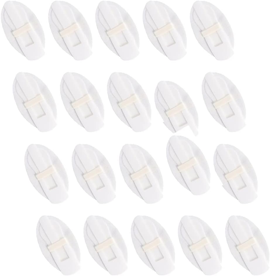 EXCEART 20Pcs Catheter Stabilization Device Legband Holder Sticker Catheter Tube Holder Perspiration Holes Legband Holder Urine Bag Holder Care