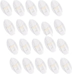 EXCEART 20Pcs Catheter Stabilization Device Legband Holder Sticker Catheter Tube Holder Perspiration Holes Legband Holder Urine Bag Holder Care
