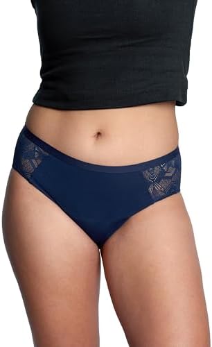 Thinx Ultra-Soft Leakproof Briefs for Women – Reusable, Comfy Period Underwear Holds Up to 12 Tampons