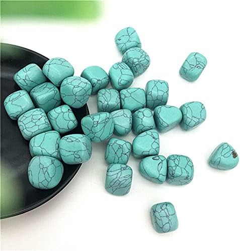 Health & Household 100g Natural Blue Turquoise Quartz Crystal Polished Cube Stones Healing Decor Stones and Minerals
