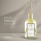 Antica Farmacista Home Ambiance Diffuser - Long-Lasting Reed Scent Diffuser - Luxury Room Freshener Gift - Prosecco, 8.45 fl oz