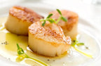 New York Steak & Seafood Jumbo Scallops - Frozen Sea Scallops - Wild Caught Fresh Dry Scallops without Water Added (2 lbs. Scallops)