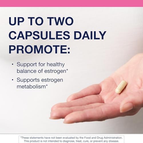 Metagenics Meta Indole-3-Carbinol Supplement - Supports Estrogen Hormone Balance, Antioxidant & Liver Health* - Non-GMO, Gluten-Free, Vegan - GMP Certified Facility - 60 Capsules