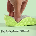 Height Increase Insoles for Men and Women, Arch Support, Plantar Fasciitis & Flat Feet Relief (Grey,3 Pairs - 0.6inch&1inch&1.4inch)