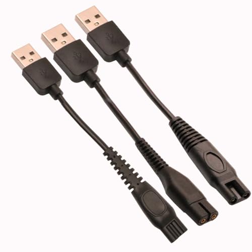 USB C Power Cord Replacement Charger USB Adapter Compatible with a Variety of Electric Hair Clippers, Beard Trimmers, Shavers, Desk Lamps,Purifiers, HQ8505 Charging Cable