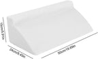 HEEPDD Foam Wedge Cushion, and Back Support Pillow for Improved Sleep Posture, White, Size 19.69x9.45x5.91 Inches Foam Wedge Cushion, Ergonomic Design, Leg Household Daily