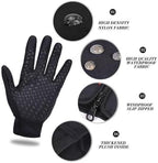 Waterproof & Windproof Thermal Non-Slip Gloves, 2025 New Winter Touchscreen Glove