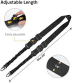 CVLIFE Two Points Rifle Sling with Length Adjuster Traditional Sling with Metal Hook for Outdoors