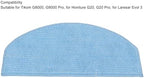 Zerodis 10PCS Ultra Fine Fiber Mop Cloth Set Compatible with G8000 G8000 Pro, Evol 3 for G20 G20 Pro Robot Vacuum Cleaner