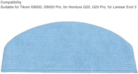 Zerodis 10PCS Ultra Fine Fiber Mop Cloth Set Compatible with G8000 G8000 Pro, Evol 3 for G20 G20 Pro Robot Vacuum Cleaner