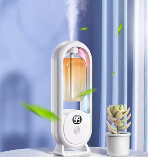 Automatic Aromatherapy Diffuser,Automatic Diffuser Sprayer,Upgrade Rechargeable 6 Modes Aromatherapy Diffusers for Bedroom Office Bathroom