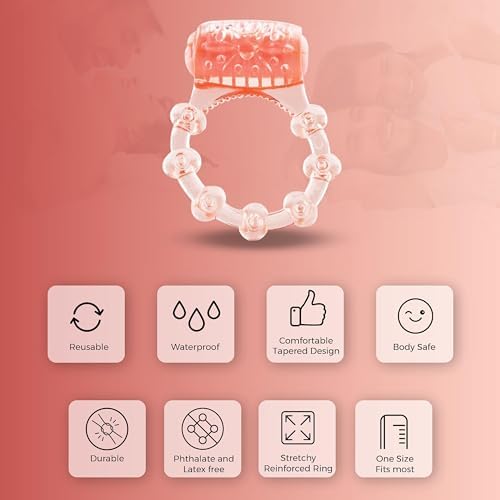 Screaming O Vibrating Ring – 3-Pack Disposable Penis Rings for Couples, Body-Safe, Single-Use Vibrators, Enhances Pleasure for Him & Her