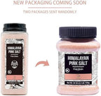 Soeos Himalayan Pink Salt, Fine Grain, 39oz (2.4 LB), Non-GMO Himalayan Salt, Kosher Salt, Pink Himalayan Sea Salt