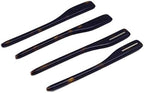 Glasses arm Covers,Spectacle Legs, 2 Pairs Eyeglass End Tips Ear Sock Pieces Tubes Replacement for Thin Metal Eyeglass Temple Arm