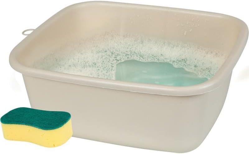 YBM Home Plastic Dish Pan Basin Ba430, Black