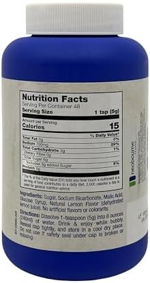 Brioschi Italian Lemon Flavored Effervescent Heartburn, Upset Stomach, Acid Indigestion, 8.5 oz bottle (Pack of 2)