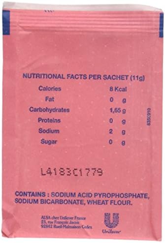 Alsa - French Cake Baking Powder, 0.38 Ounce, 8 Count