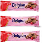 Griffin's - Belgian Cremes Biscuits (Pack Of 3 x 250 Ea) Cinnamon Biscuits with Delicious Raspberry Flavoured Crème Centres, From New Zealand