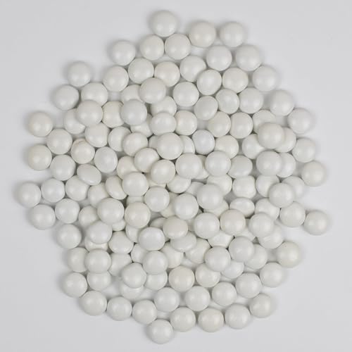 3,744ct White Bulk Chocolate Coated Gems - Candy Shell Treats For Parties, Gifting, Baking, Dessert Toppings, Candy Buffets And Everyday Snacking (7.5lb)